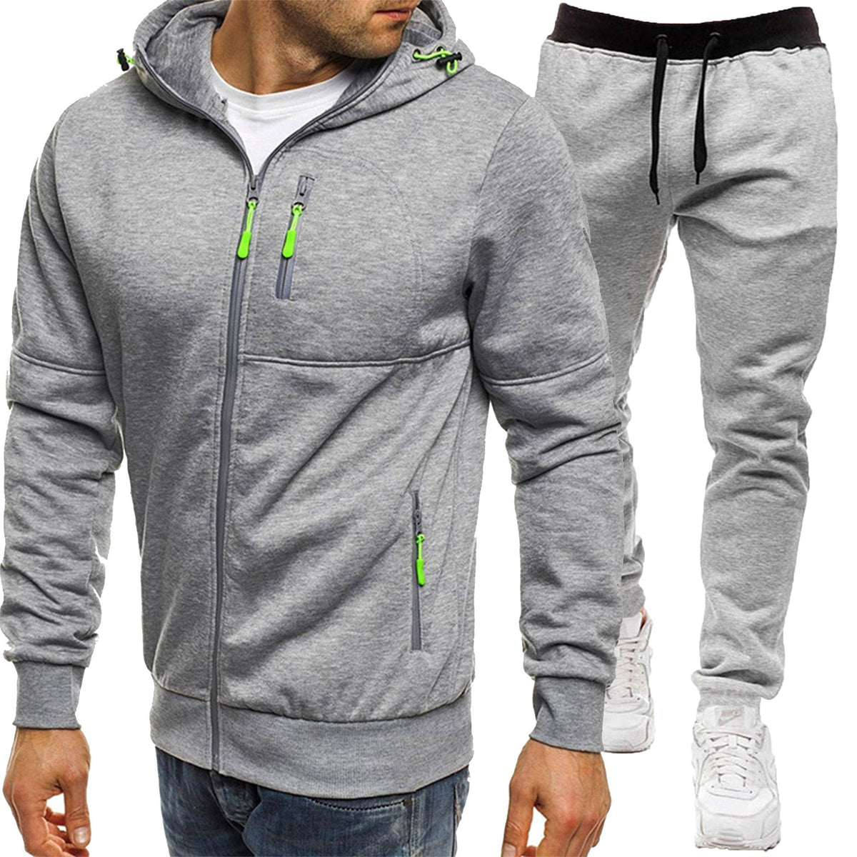 2026 FallWinter New Mens Set Casual Hooded Sweatshirt Sportswear