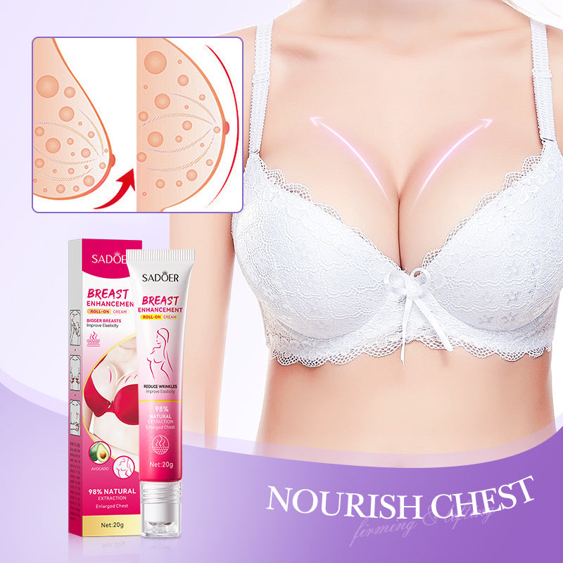 SADOER Breast Enhancement Roller Cream Foreign Version 20g