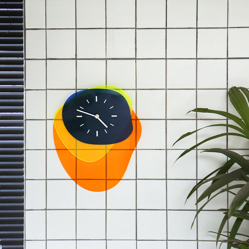 Room Creative Wall Clock Acrylic Personality Home Wall Clock