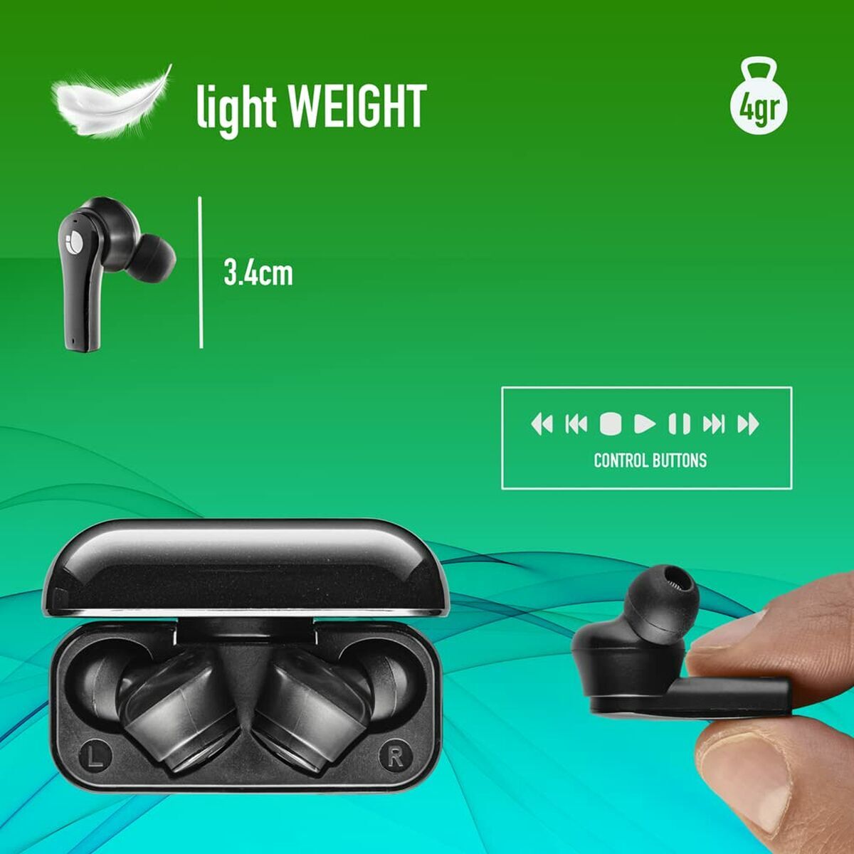 Bluetooth Headphones NGS ARTICA BLOOM