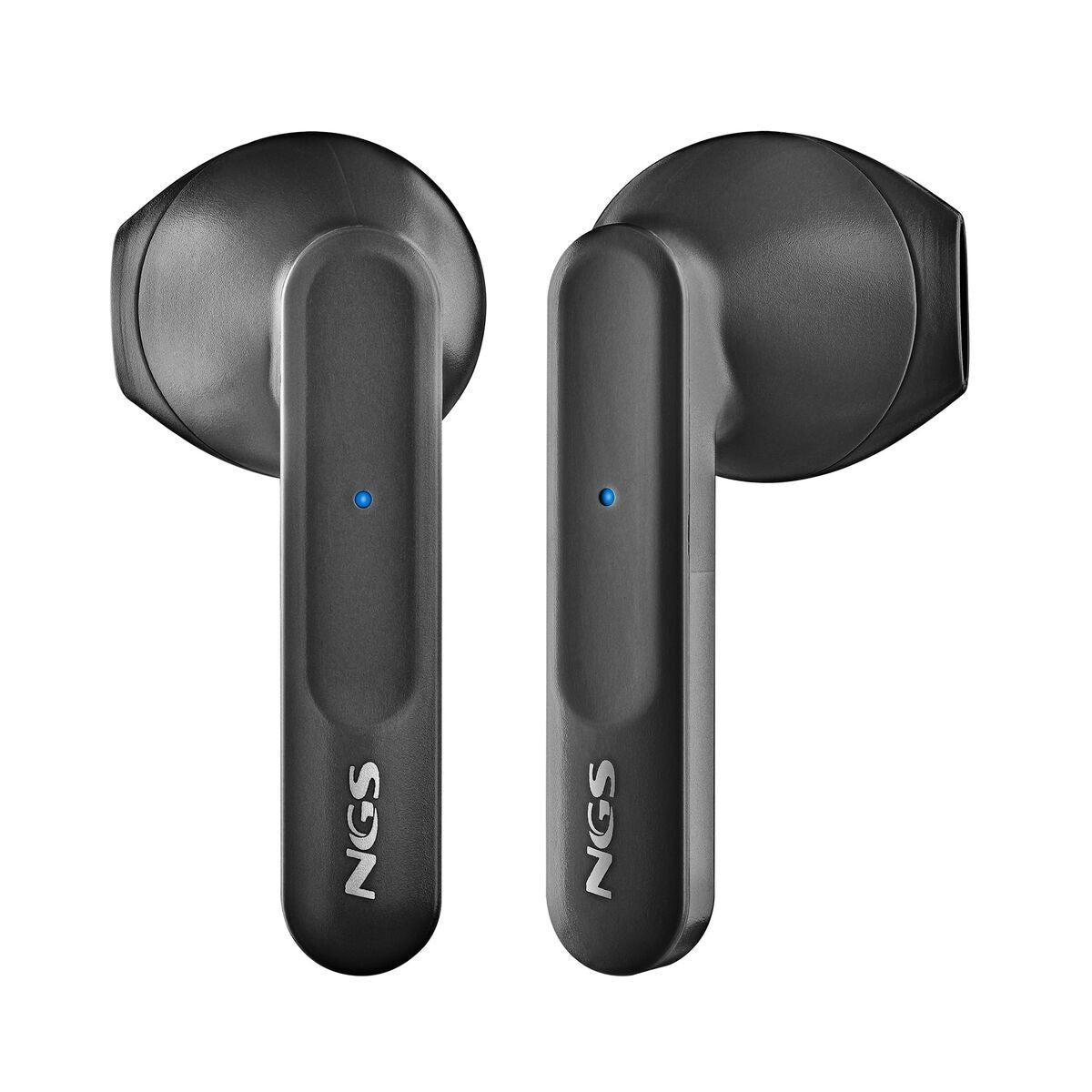 Headphone with Microphone NGS ARTICAMOVEBLACK Black