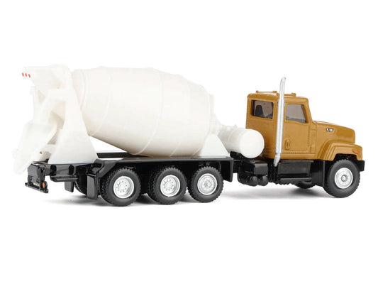CAT Caterpillar CT681 Concrete Mixer Yellow 1/87 (HO) Diecast Model by Diecast Masters