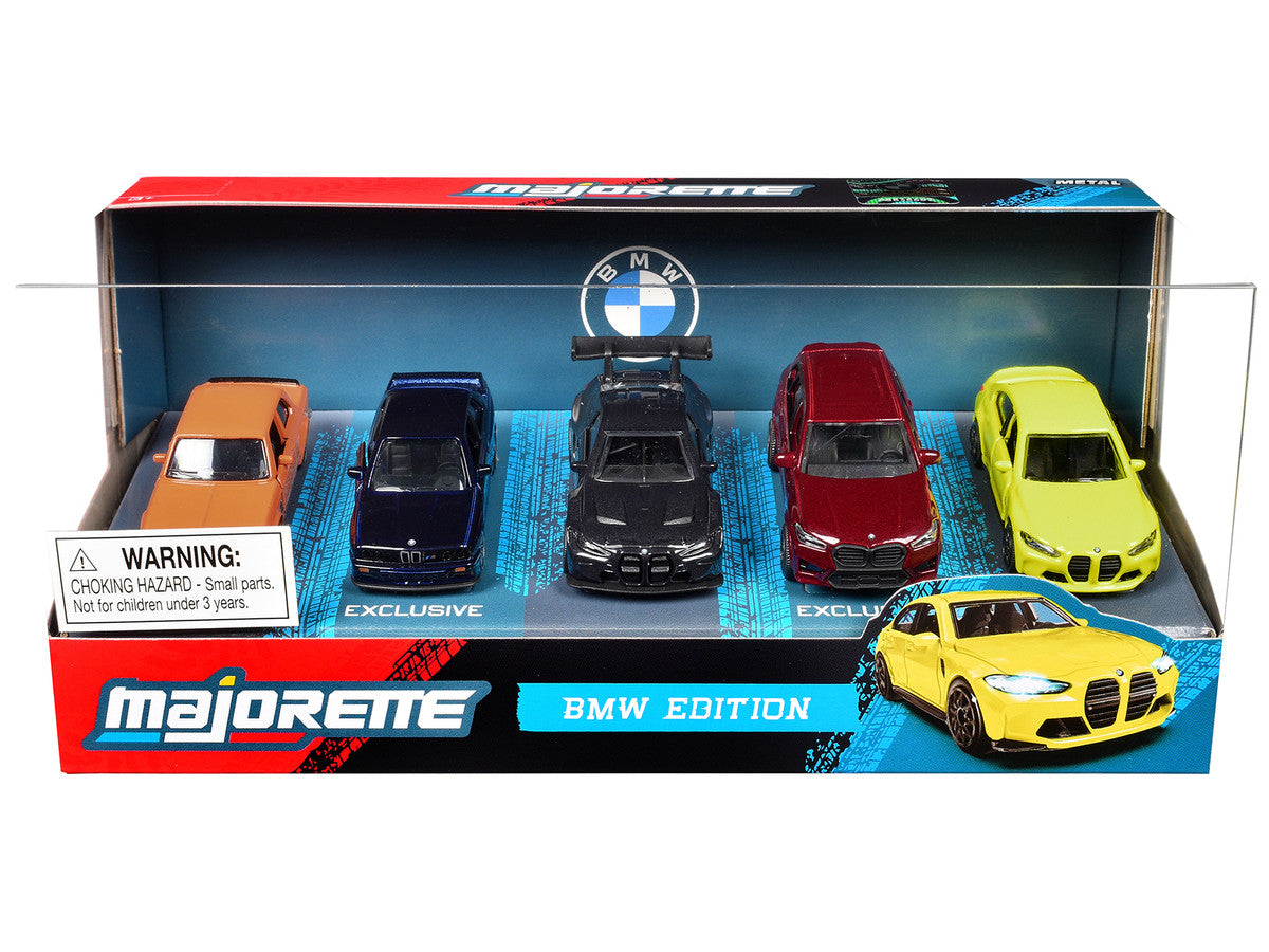 "BMW Edition" 5 Piece Set 1/64 Diecast Model Cars by Majorette