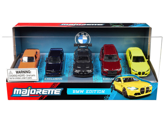 "BMW Edition" 5 Piece Set 1/64 Diecast Model Cars by Majorette