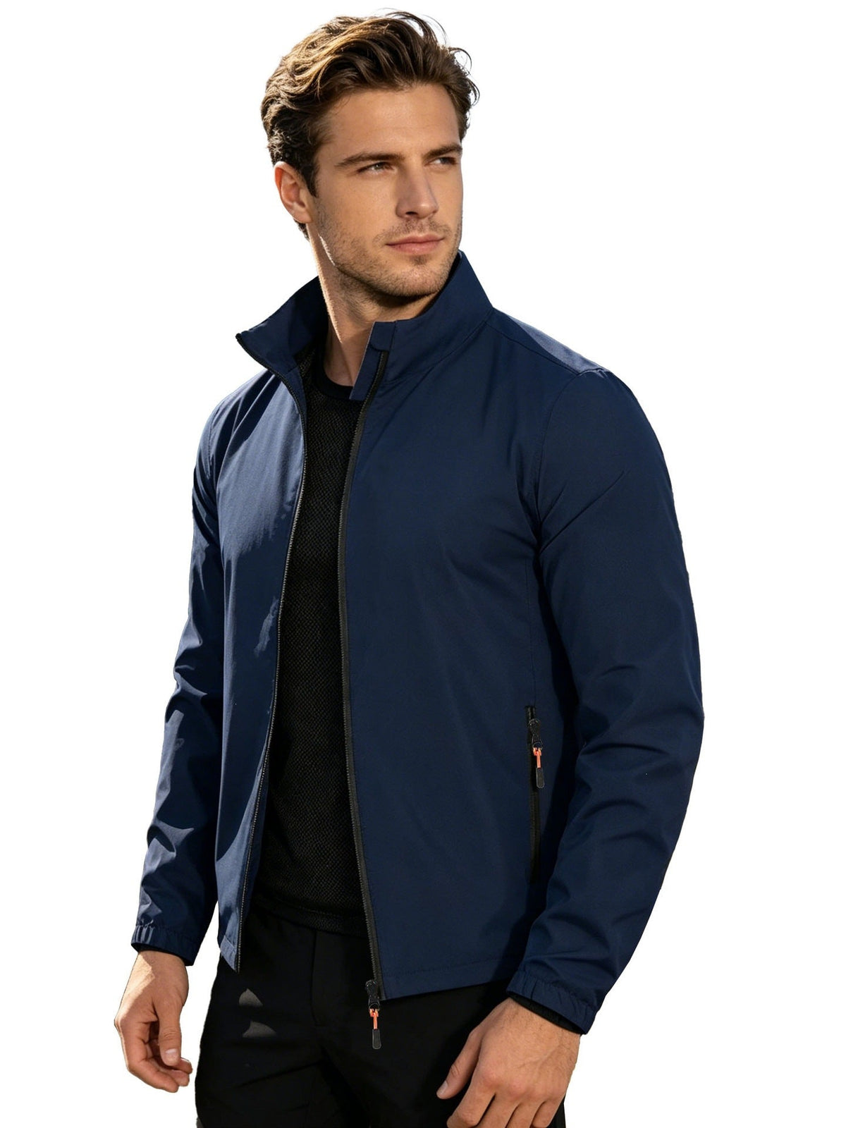 Mens Autumn Jacket 2026 SpringAutumn Style Youth All-Match Hooded Retro Casual Streetwear Windproof Coat For Men