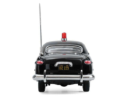 1949 Ford Custom Police Car "Chicago Police Department" Black 1/64 Diecast Model Car by Greenlight