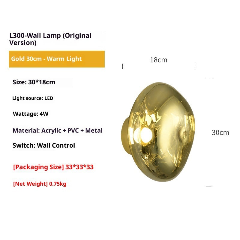 Modern Creative Staircase Bar Lava Wall Lamp
