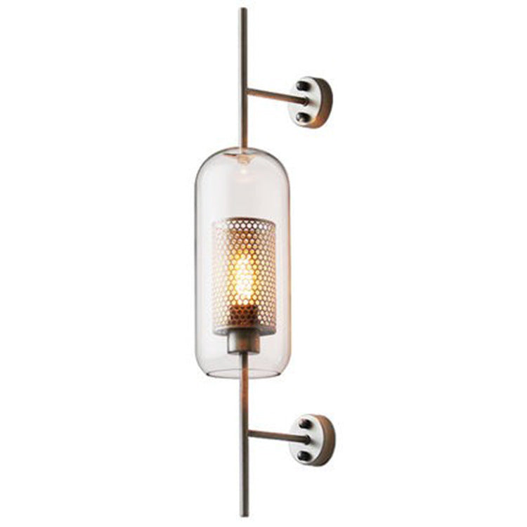 Living Room Wall Lamp Retro Creative Corridor Aisle Glass Ball Wall Lamp