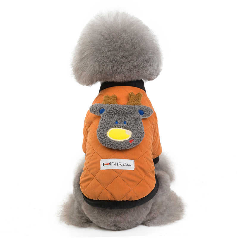 Cute Winter Padded Jacket for Dogs