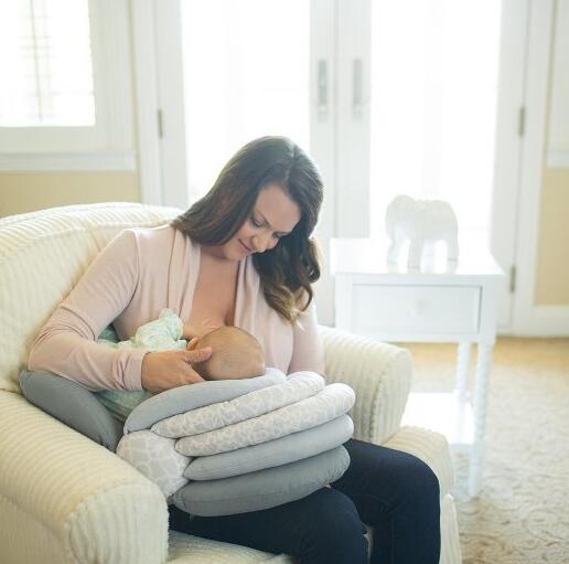 Anti-Reflux Mattress with Baby Pillow and Nursing Cushion