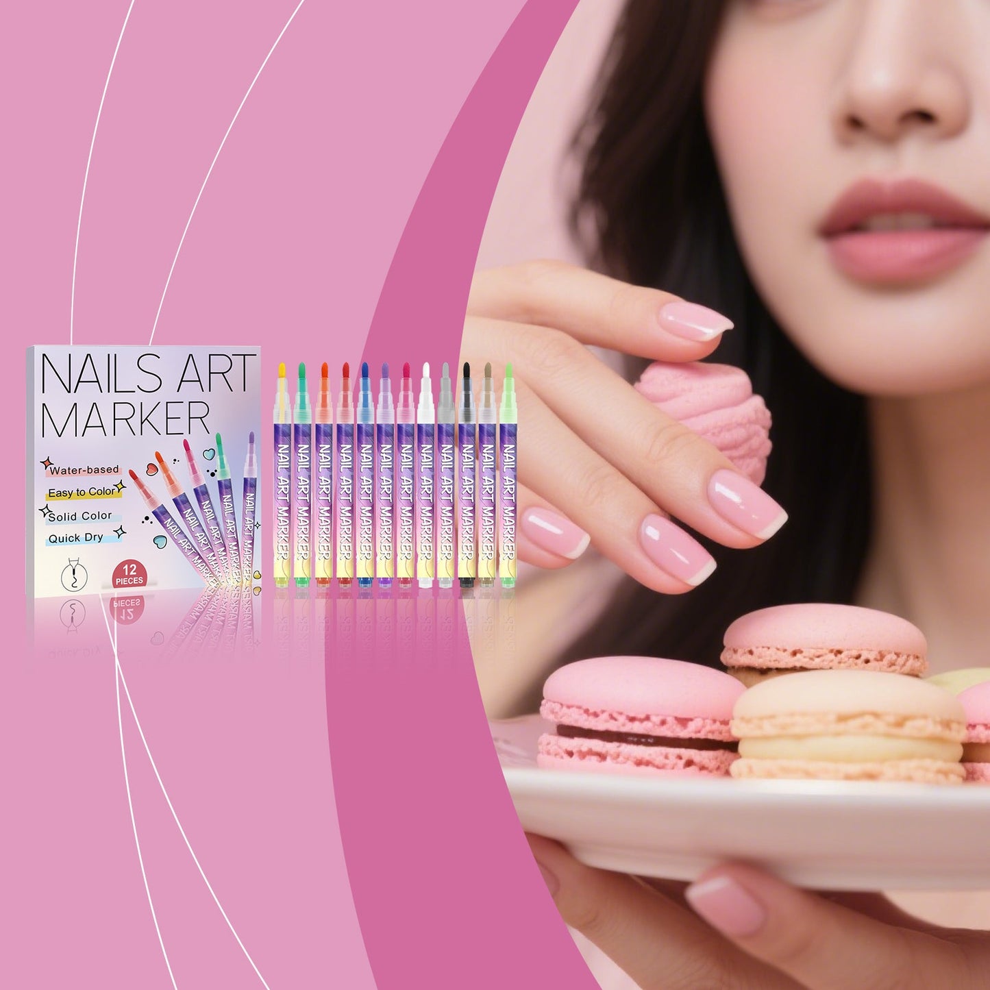 DIY Nail Art Doodle Pen