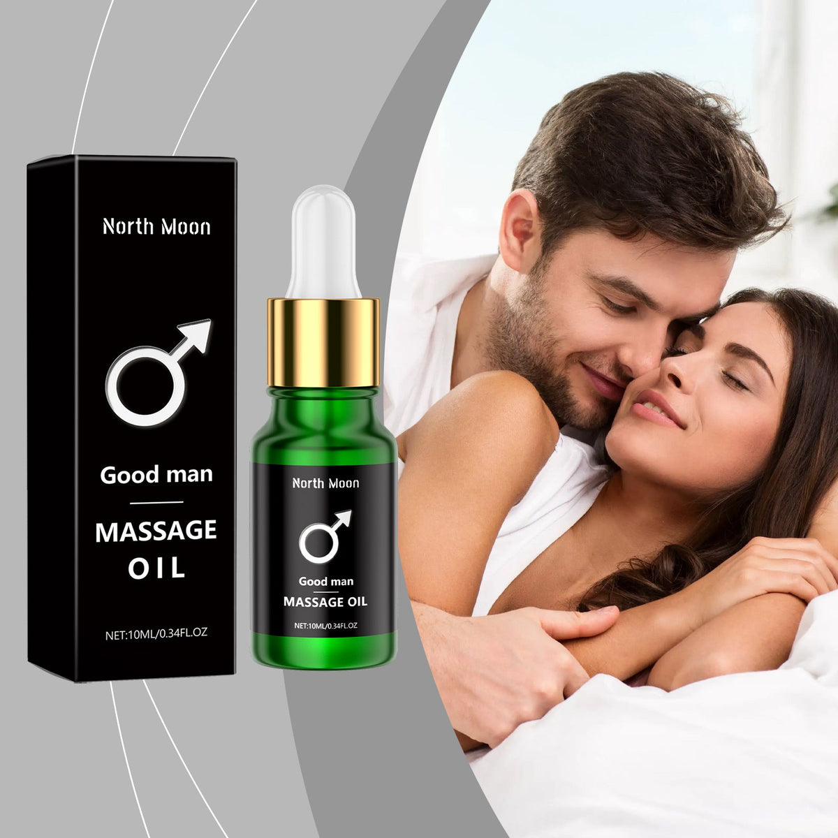Men's Massage Oil 1010ml-box