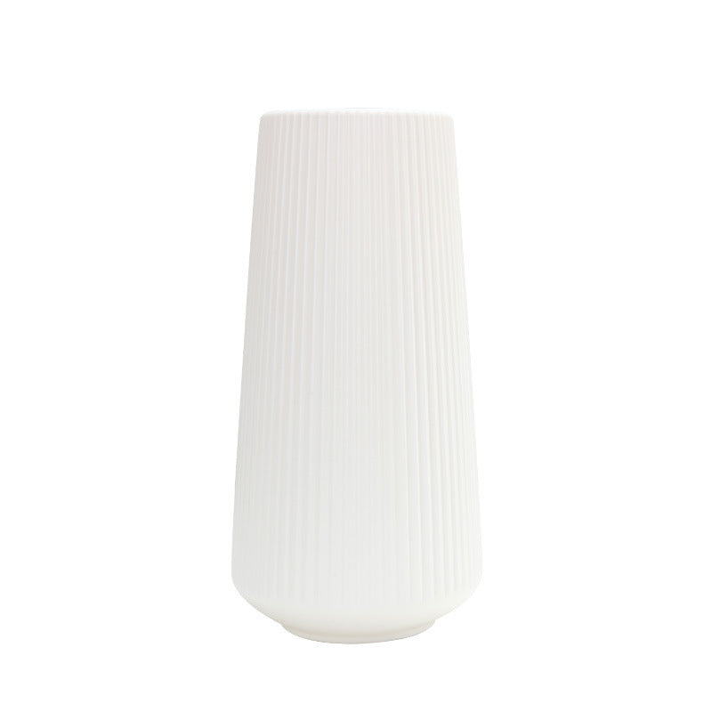 Simple plastic vase