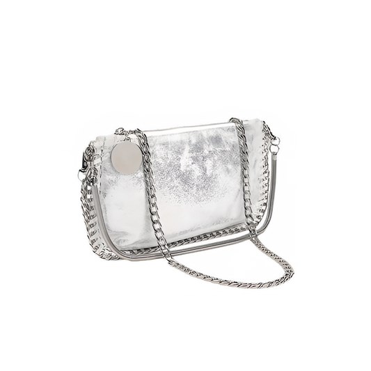 Women's handbags, vegan chain shoulder bag, chain bag, soft bag new chain shoulder bag