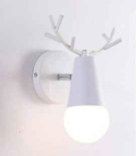 Nordic Modern Antlers Wall Lamp Creative Macaron Aisle Corridor