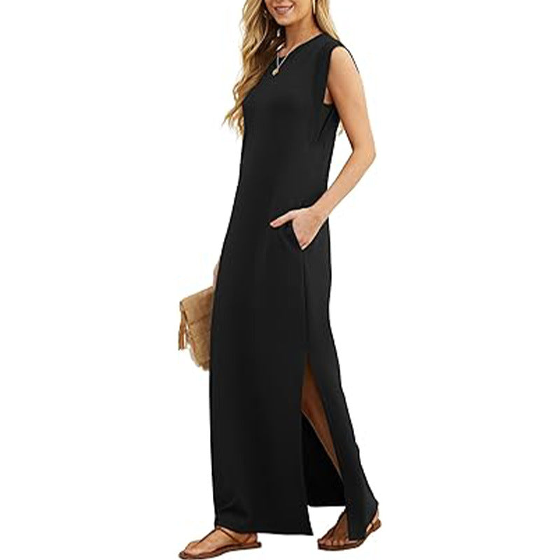 2026 Hot Selling Women's Summer Casual Loose Long Dress