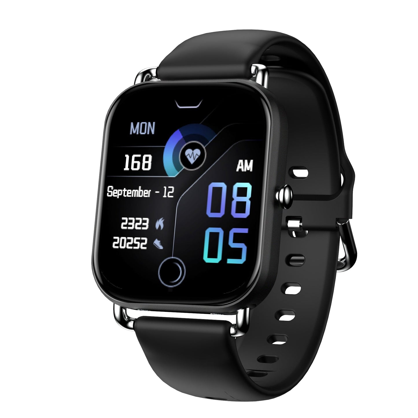 Body Temperature Measurement, Collision Color Sports Mode, Stylish Micro-engraved Smart Watch