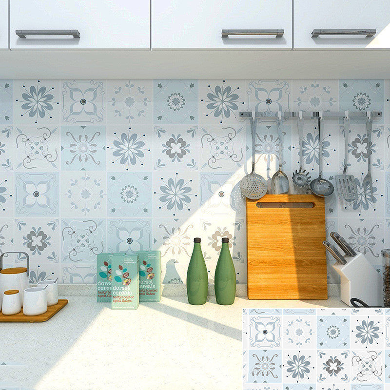 Self-adhesive Waterproof And Moisture-proof Wallpaper For Kitchen And Bathroom