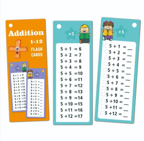 Reusable Math Learning Cards – 15-Piece Set