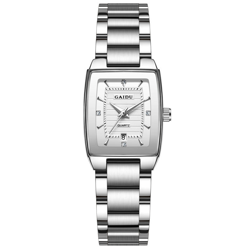 Special Interest Light Luxury Vintage Wine Bucket Waterproof Women's Watch