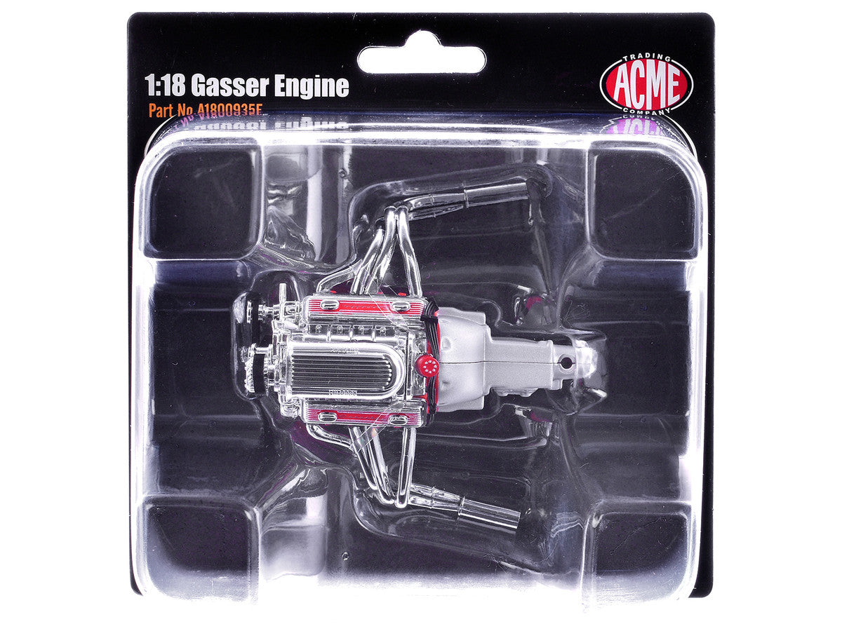 Chevrolet Gasser Engine Replica from "Chevrolet Corvette Gasser" 1/18 Model by ACME