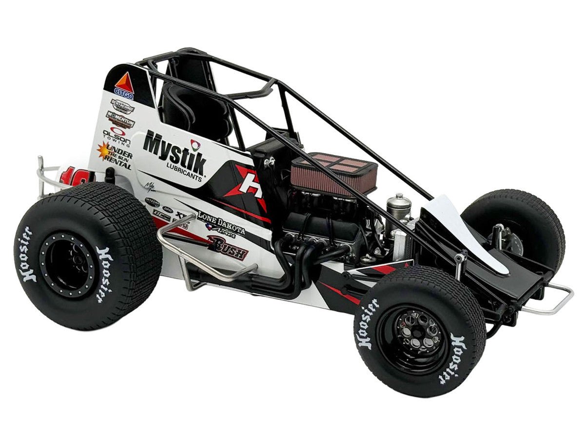 Winged Sprint Car #10 Ryan Timms "Liebig Motorsports - Hampel Oil" (2026) 1/18 Diecast Model Car by ACME