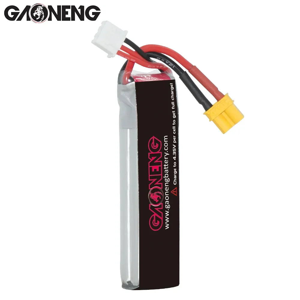 GNB 2S 7.6V 550mAh 100C/200C HV Lipo Battery For Happymodel FPV Racing Cine Whoop BetaFPV RC Drone With XT30U-F Plug
