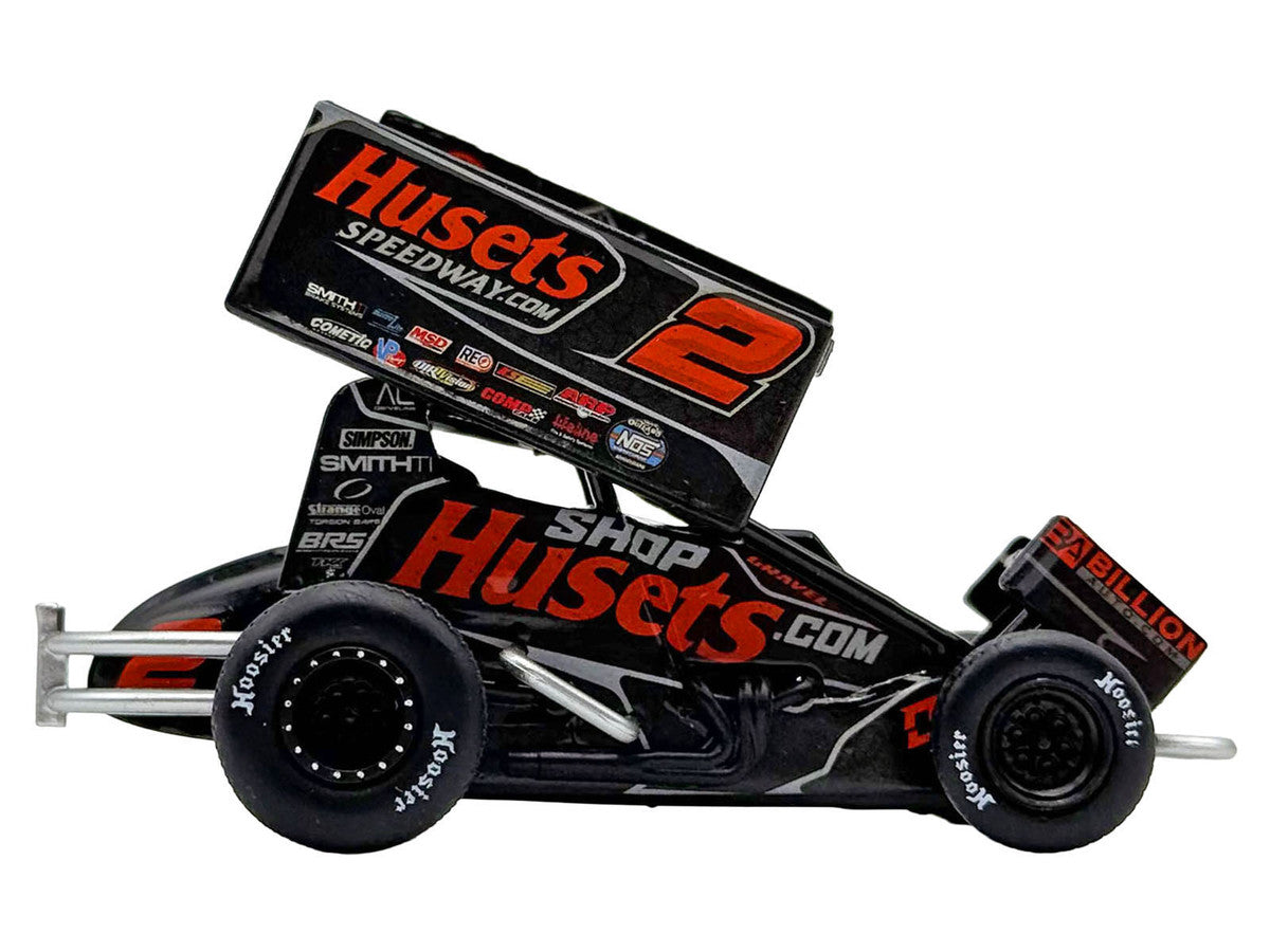 Winged Sprint Car #2 David Gravel "Husets Speedway - Big Game Motorsports" (2026) 1/50 Diecast Model Car by ACME