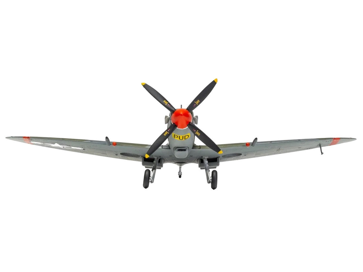 Supermarine Spitfire MkIXC Fighter Aircraft "Porky II Lt Robert Connor 309th Fighter Squadron 31st Fighter Group" (1943) United States Army Air Forces "The Aviation Archive" Series 1/72 Diecast Model by Corgi