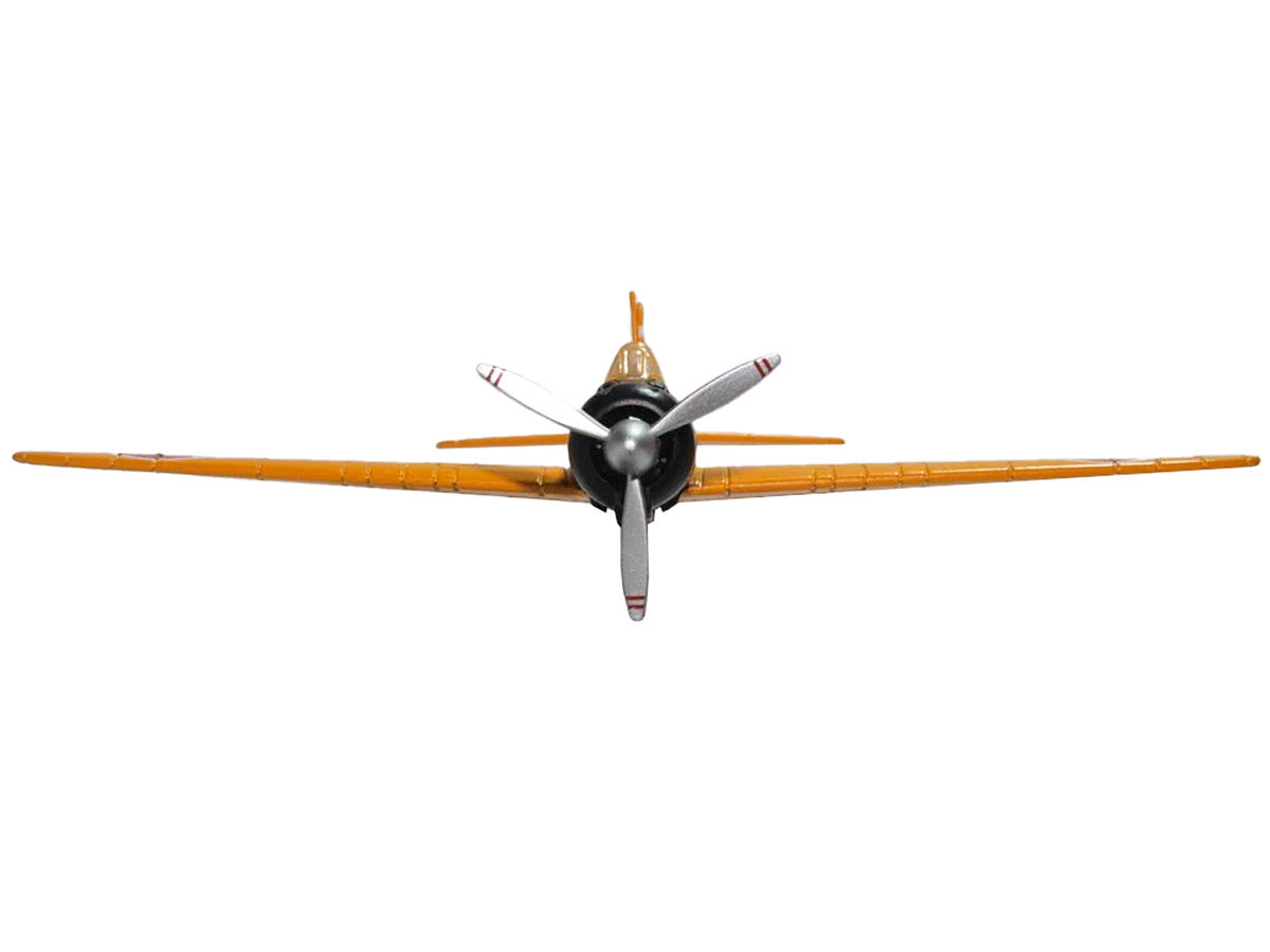 Mitsubishi Zero A6M2-21 Fighter Aircraft "Training Aircraft - Imperial Japanese Navy" (1944) "Oxford Aviation" Series 1/72 Diecast Model Airplane by Oxford Diecast