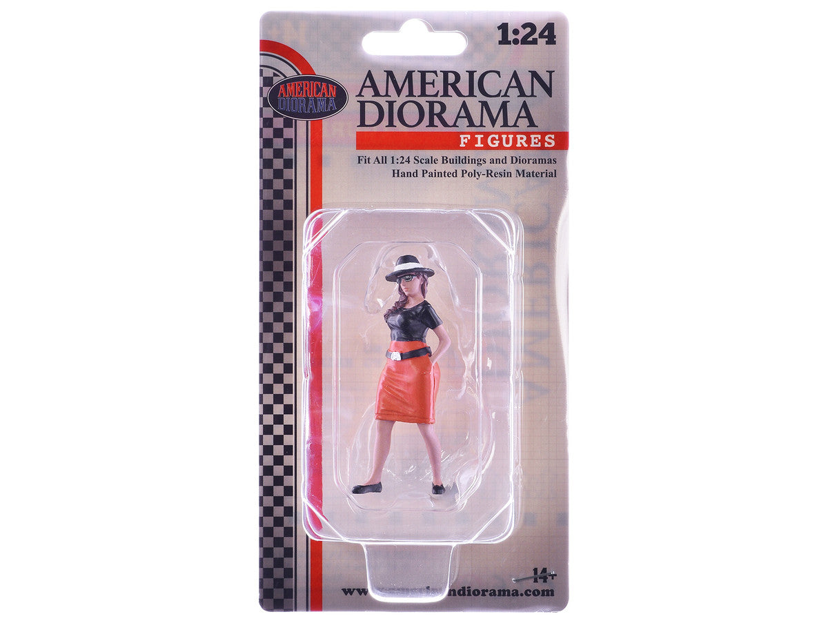 "Hanging Out 3" Figure #6 for 1/24 Scale Models by American Diorama