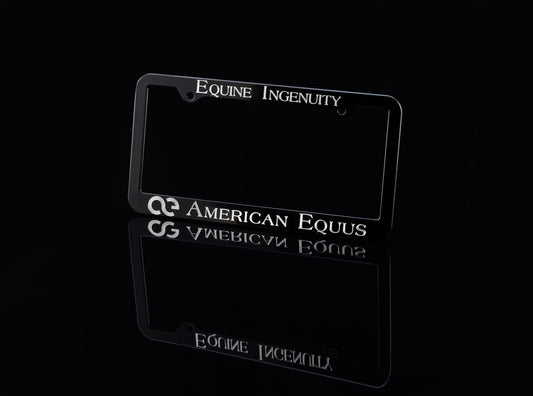 American Equus Signature License Plate Frame