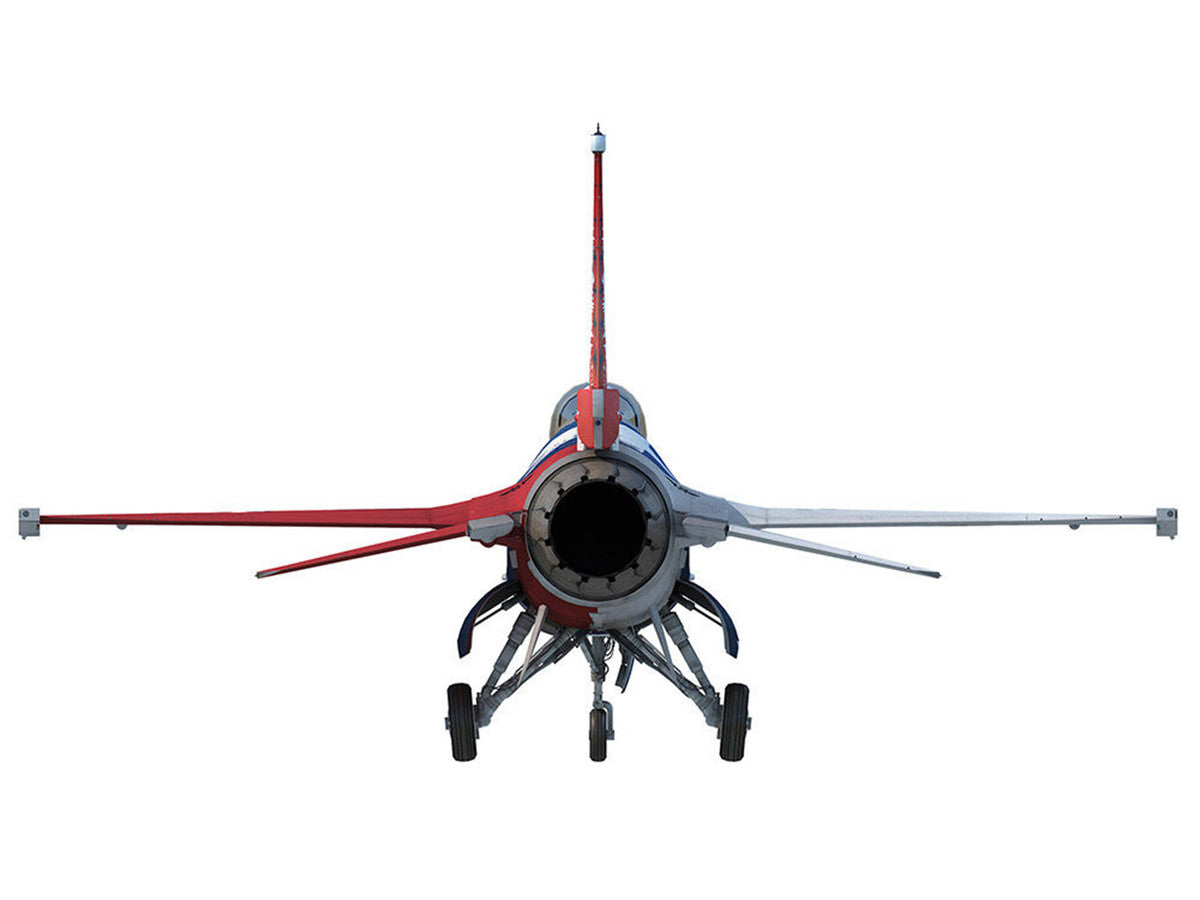 Lockheed F-16C Fighting Falcon Fighter Aircraft "301st FW 457th FS Spads 75th Anniversary" (2019) United States Air Force "Collector Series" 1/100 Diecast Model by Air Force 1
