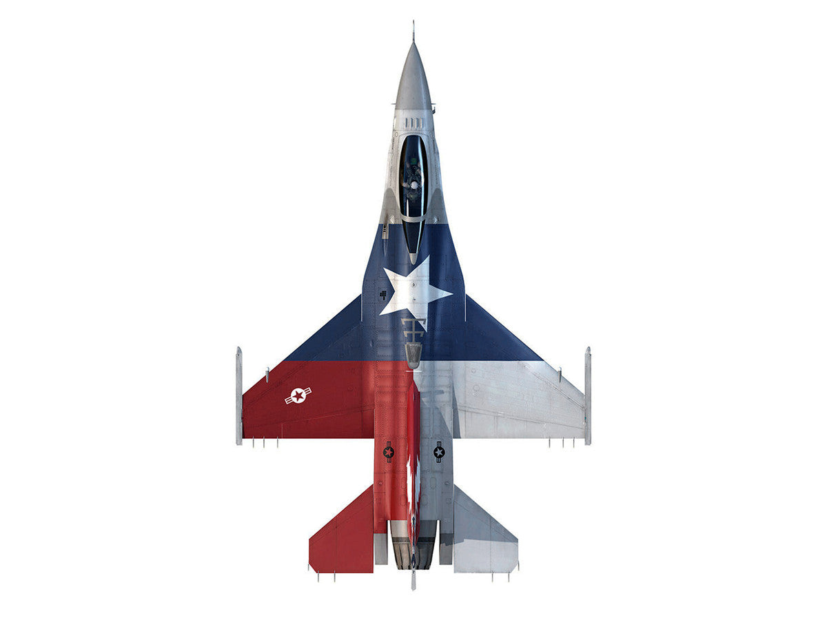 Lockheed F-16C Fighting Falcon Fighter Aircraft "301st FW 457th FS Spads 75th Anniversary" (2019) United States Air Force "Collector Series" 1/100 Diecast Model by Air Force 1