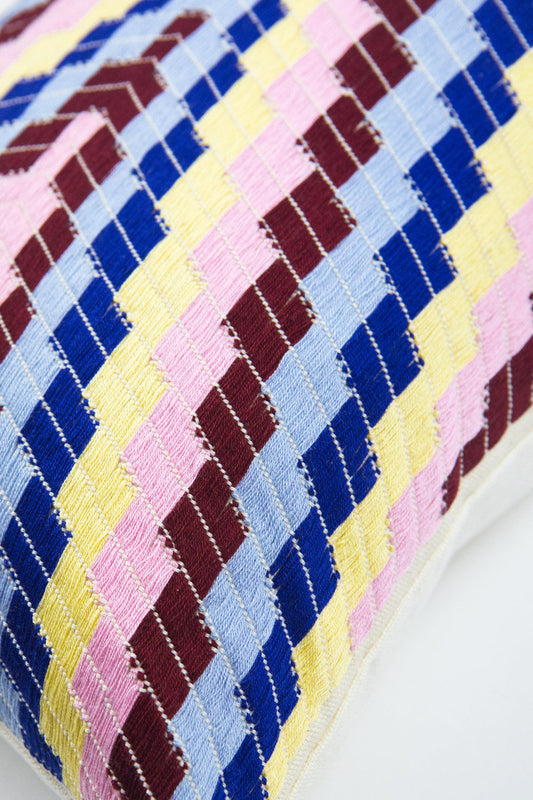 Almolonga Pillow - Multi - 12" x 20" Rectangle