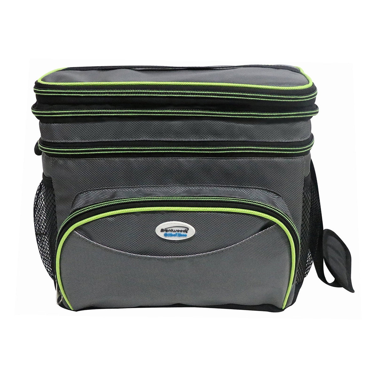 Brentwood Kool Zone 12 Can Insulated Cooler Bag with Hard Liner