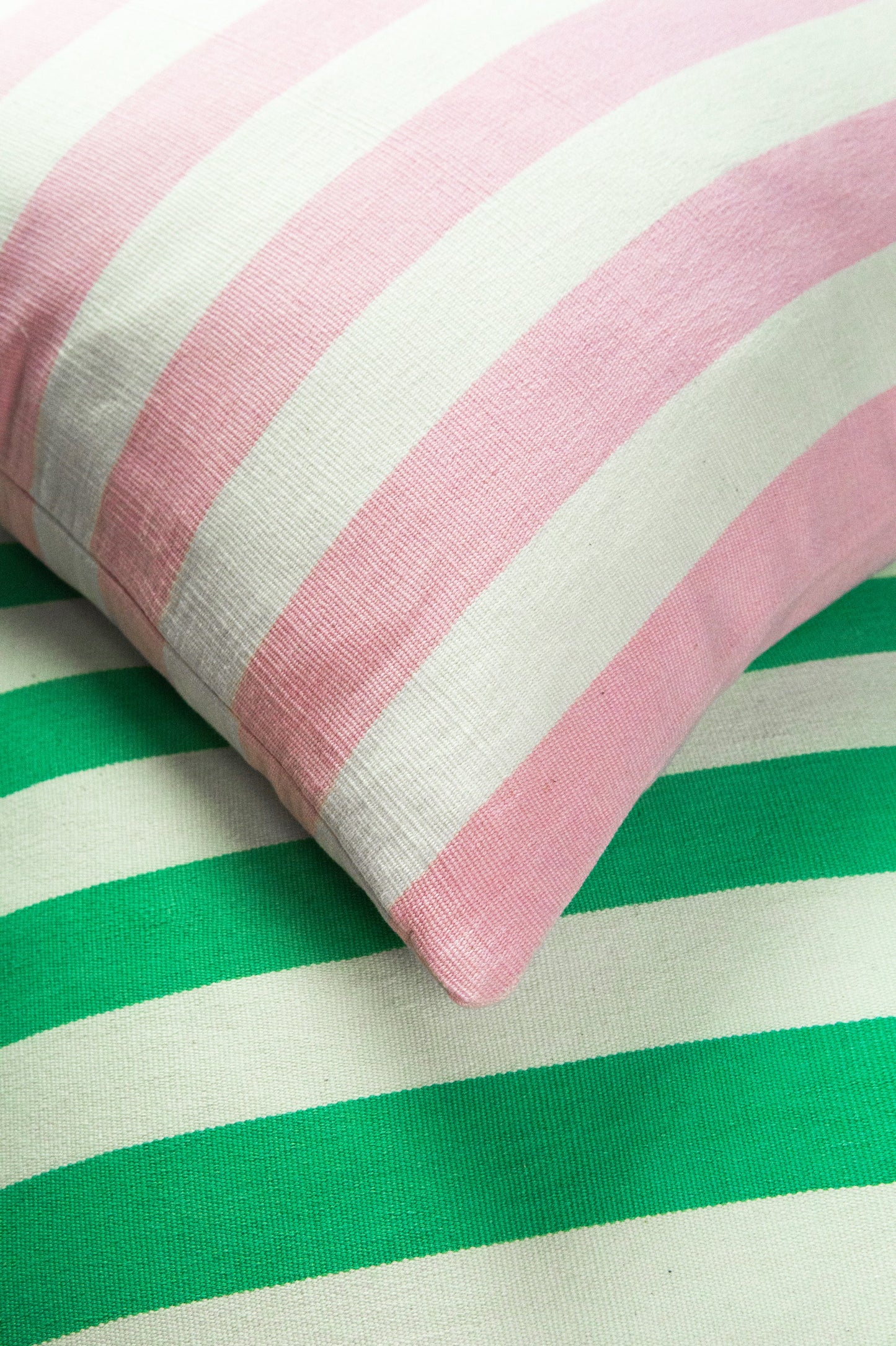 Santiago Cabana Stripe - Kelly Green