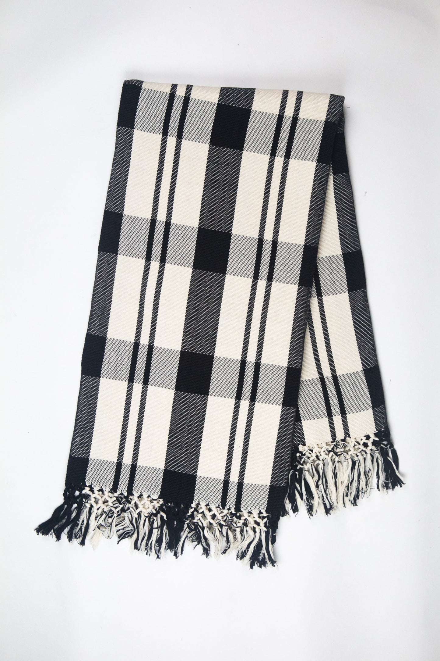 Cecilia Striped Cotton Throw Blanket