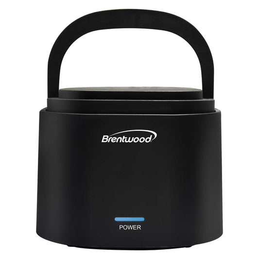 Brentwood 0.6L Portable Leakproof Electric Lunch Box in Black
