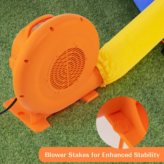 750W Air Blower (1.0HP) for Inflatables with 25 feet Wire and GFCI Plug