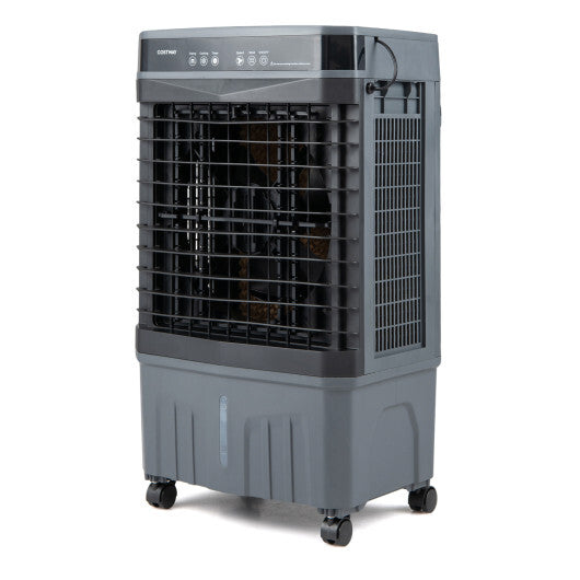 1800 CFM Evaporative Air Cooler with 4 Gal Water Tank-White
