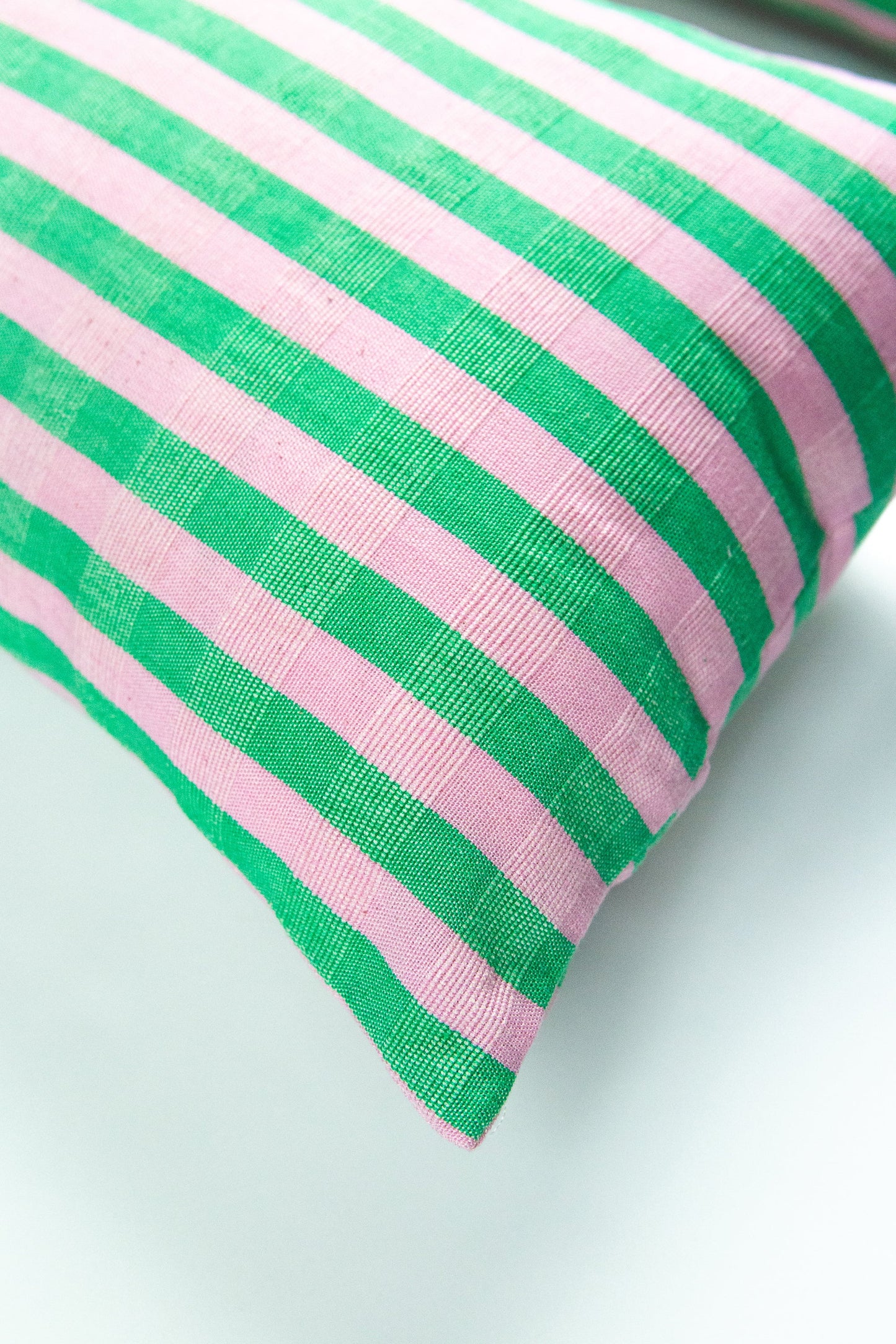 Flora Stripe Rectangle Pillow