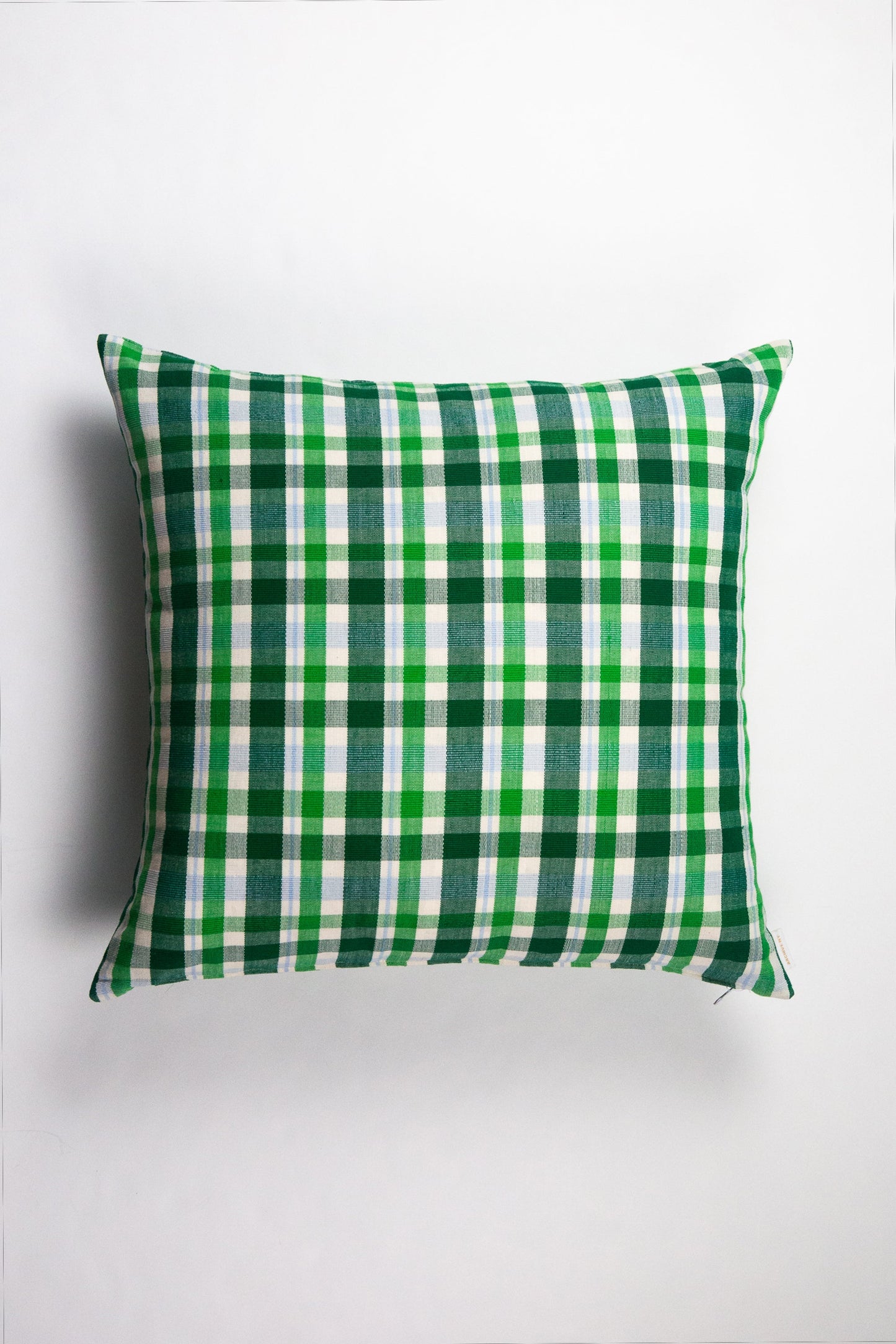 Josefina Plaid Square Pillow