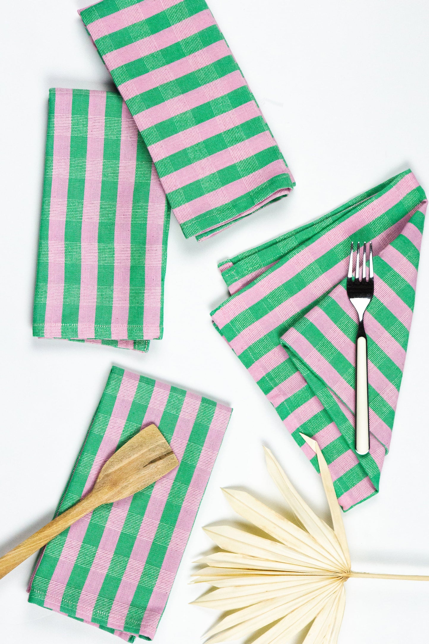 Flora Stripe Napkins