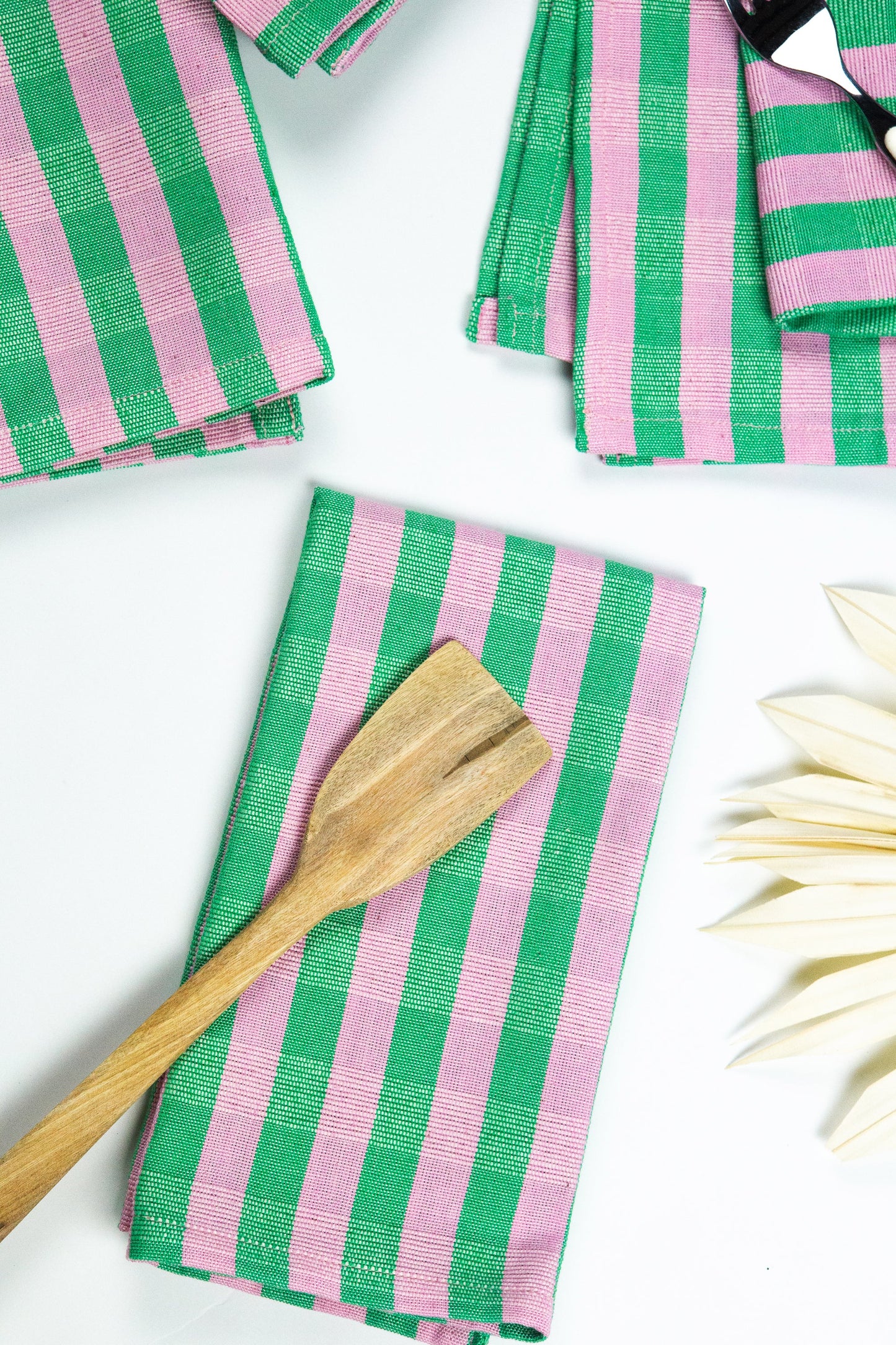 Flora Stripe Napkins