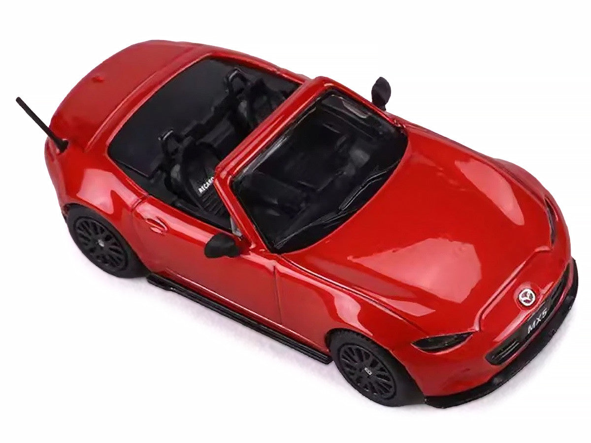 2024 Mazda MX-5 Roadster Orange Metallic 1/64 Diecast Model Car by GCD x Enchery