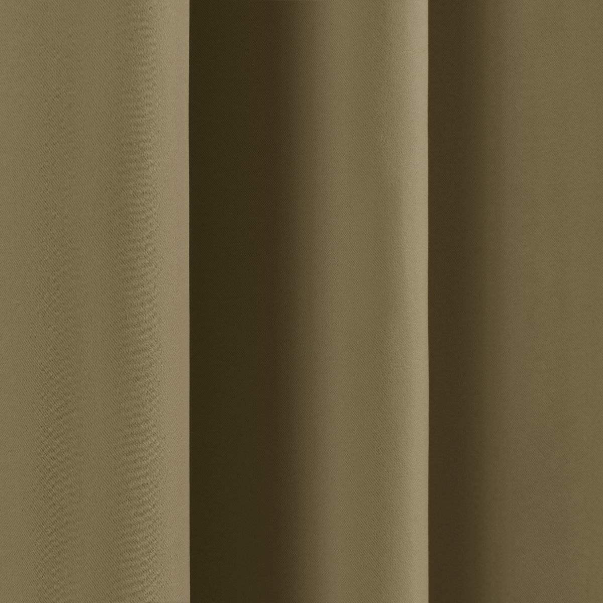 52 x 96 inch Solid Olive Green Thermal Blackout Curtain Panels - Set of 2