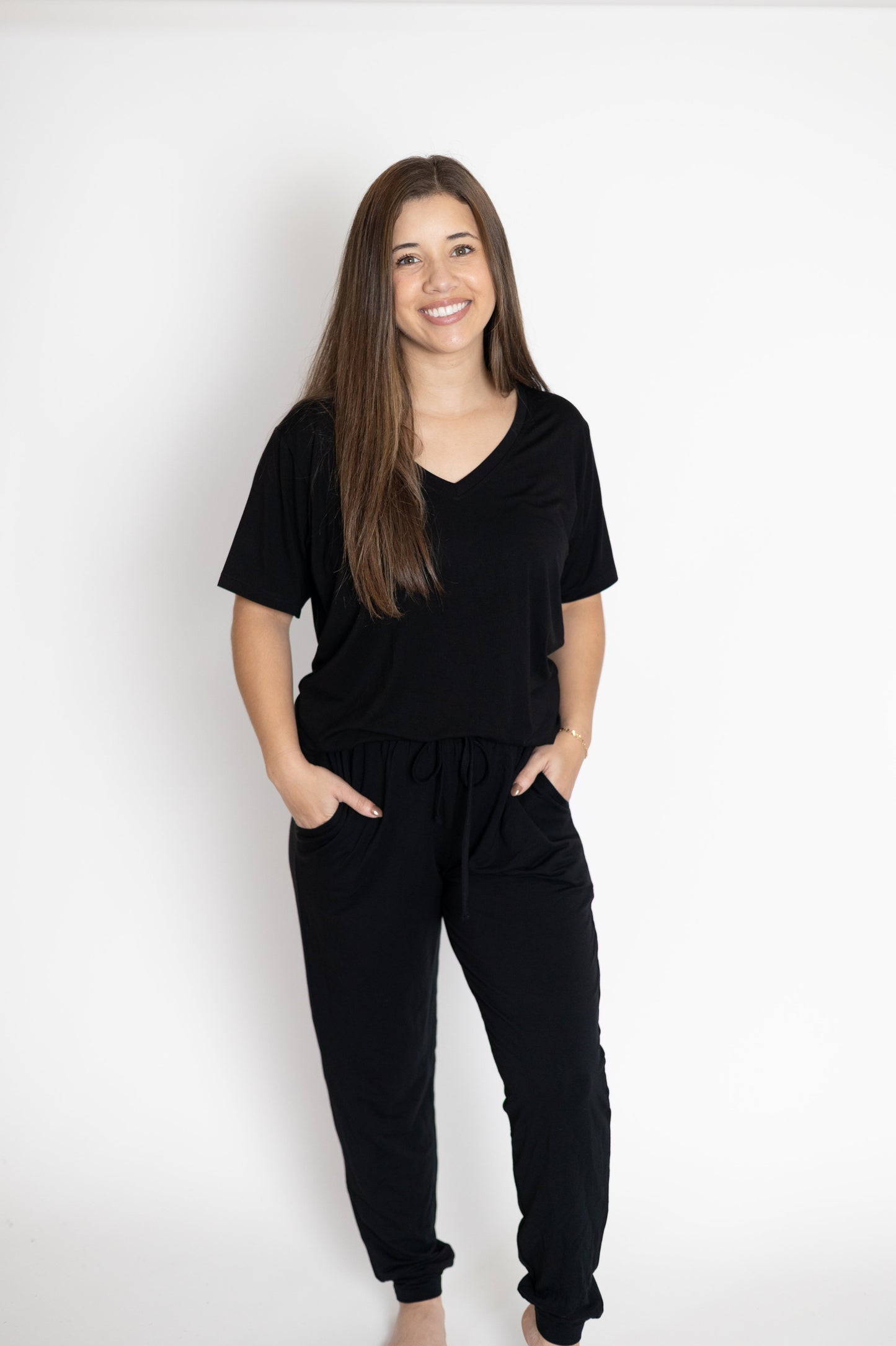 Womens Solid Joggers