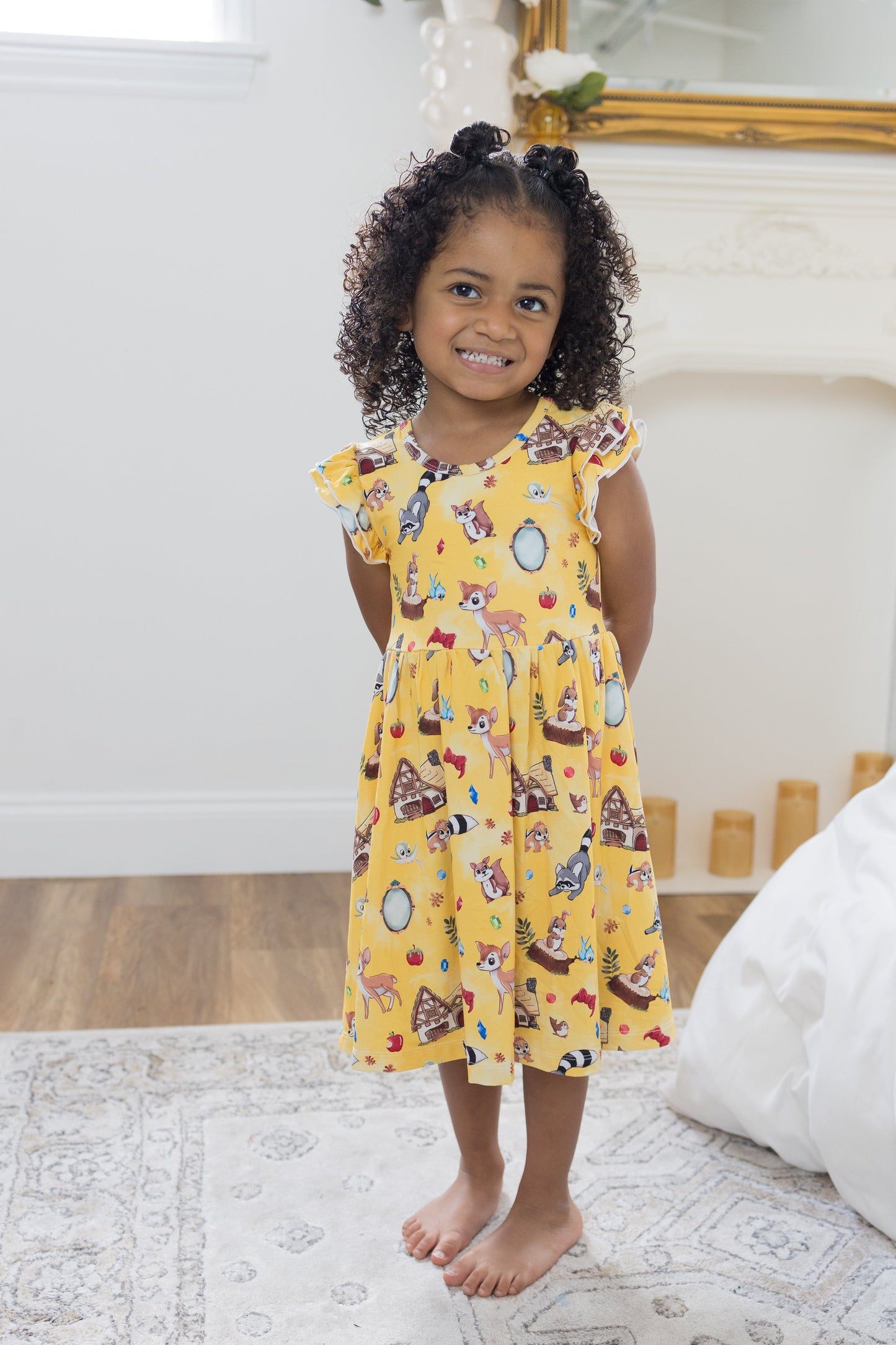 The Woods Flutter Twirl Dress w/ shorts