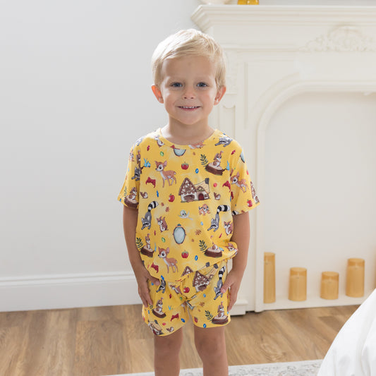 The Woods 2pc Short Sleeve Lounge Set